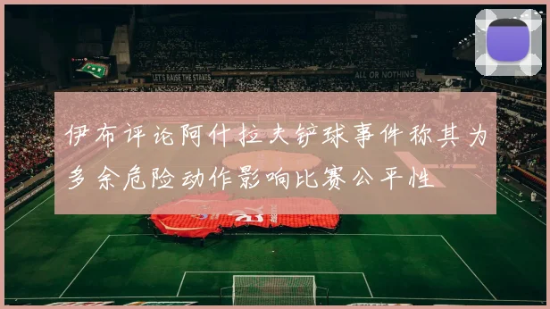 伊布评论阿什拉夫铲球事件称其为多余危险动作影响比赛公平性